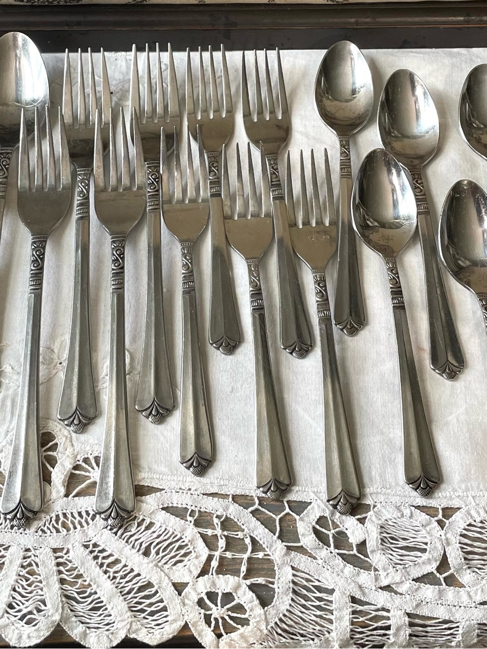 Orleans stainless flatware replacements